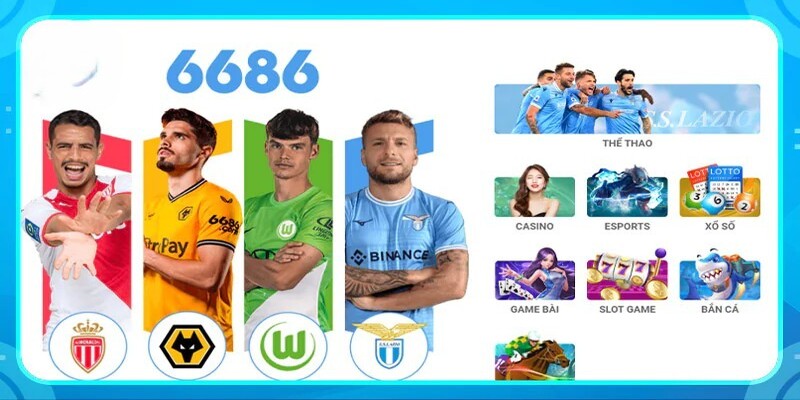 6686 giải trí không giới hạn thưởng nổ hũ cực lớn